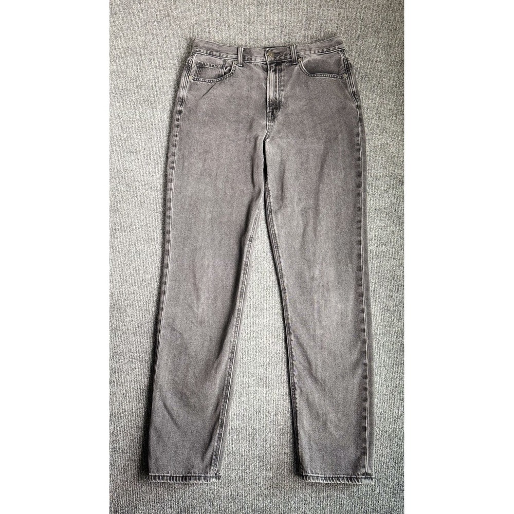American Eagle Outfitters Stretch Mom Jeans Gray 8